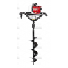 Świder glebowy cedrus 51,7cm3 z wiertłem 200mm