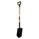 Fiskars Szpadel drewniany ostry