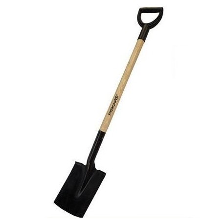 Fiskars Szpadel drewniany prosty